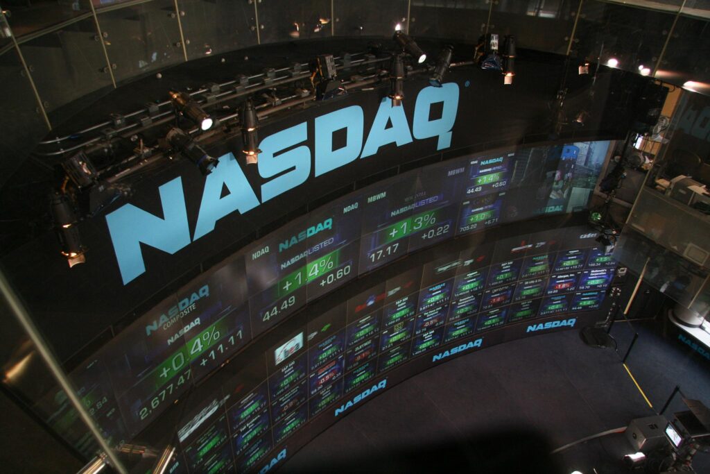 Stock chart illustration showing market ups and downs, a reminder of the risks investors weigh before buying NVDA stock